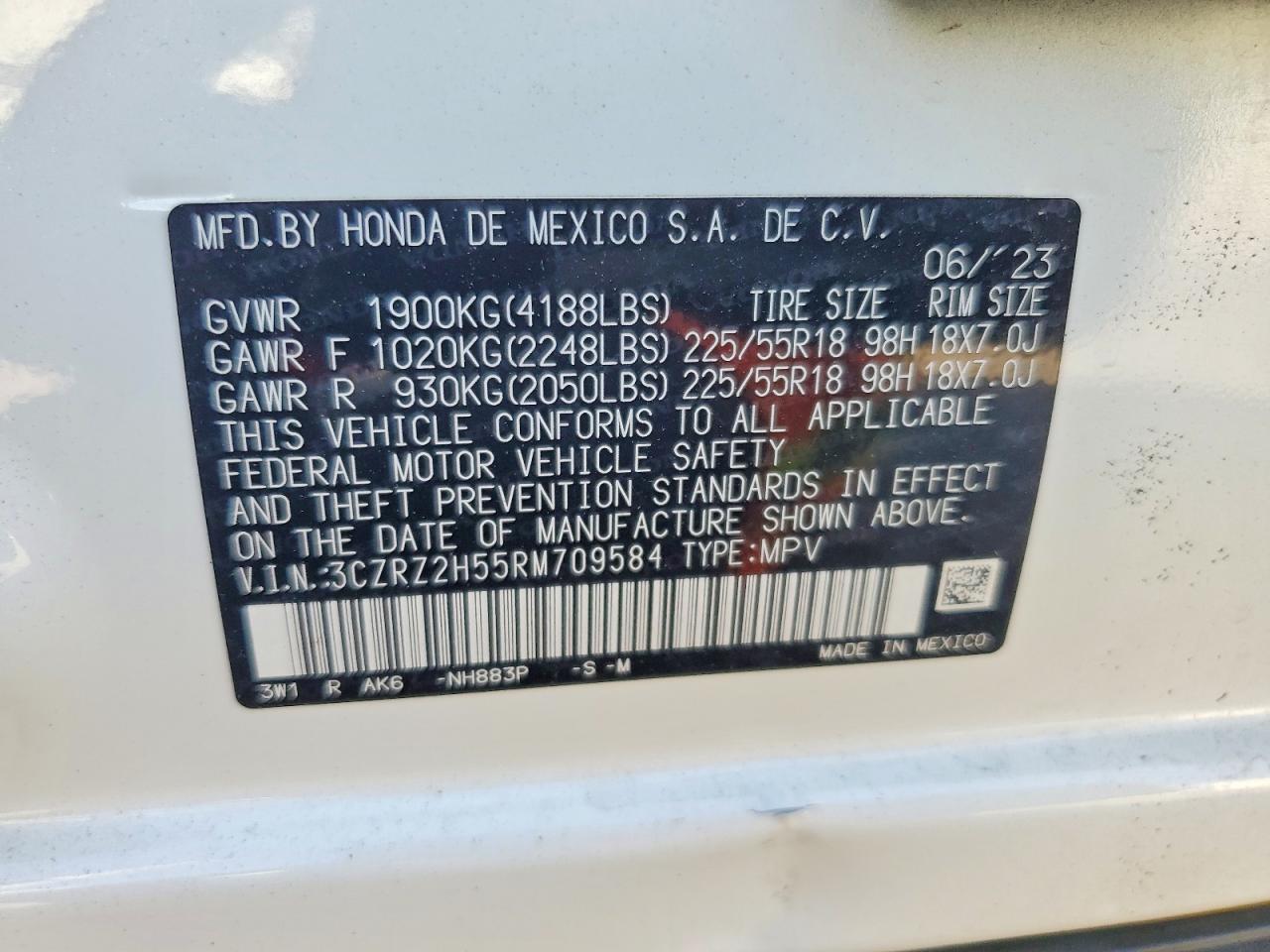 Honda HR-V Sport