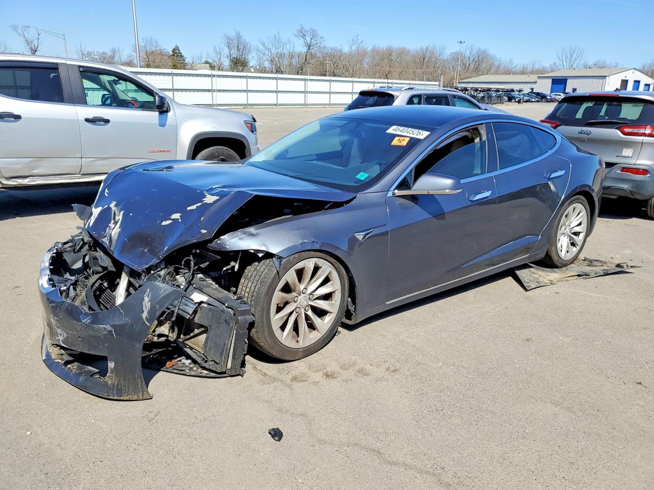 Salvage Tesla Model S Image