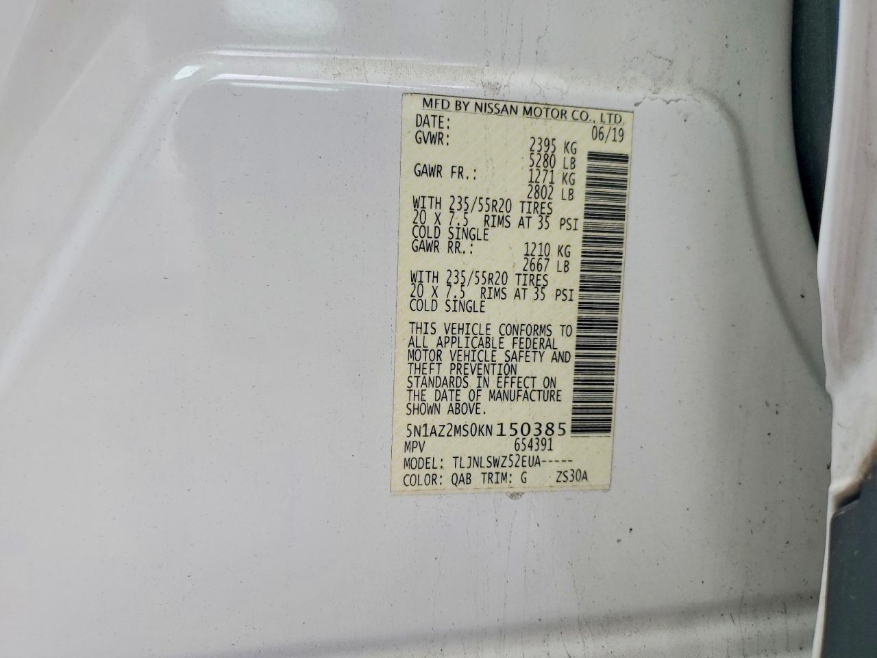 Nissan Murano Platinum