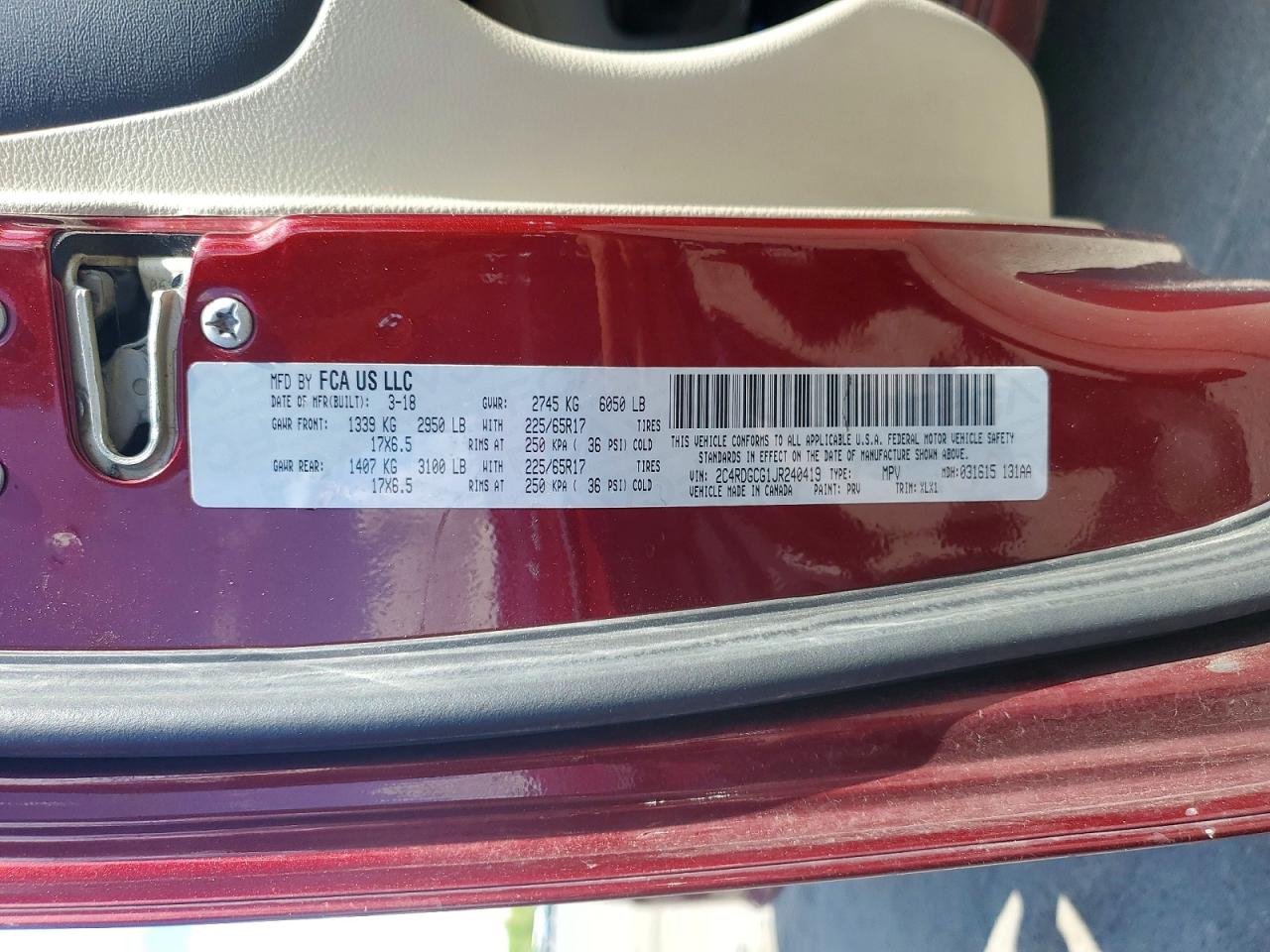Dodge Caravan Sxt
