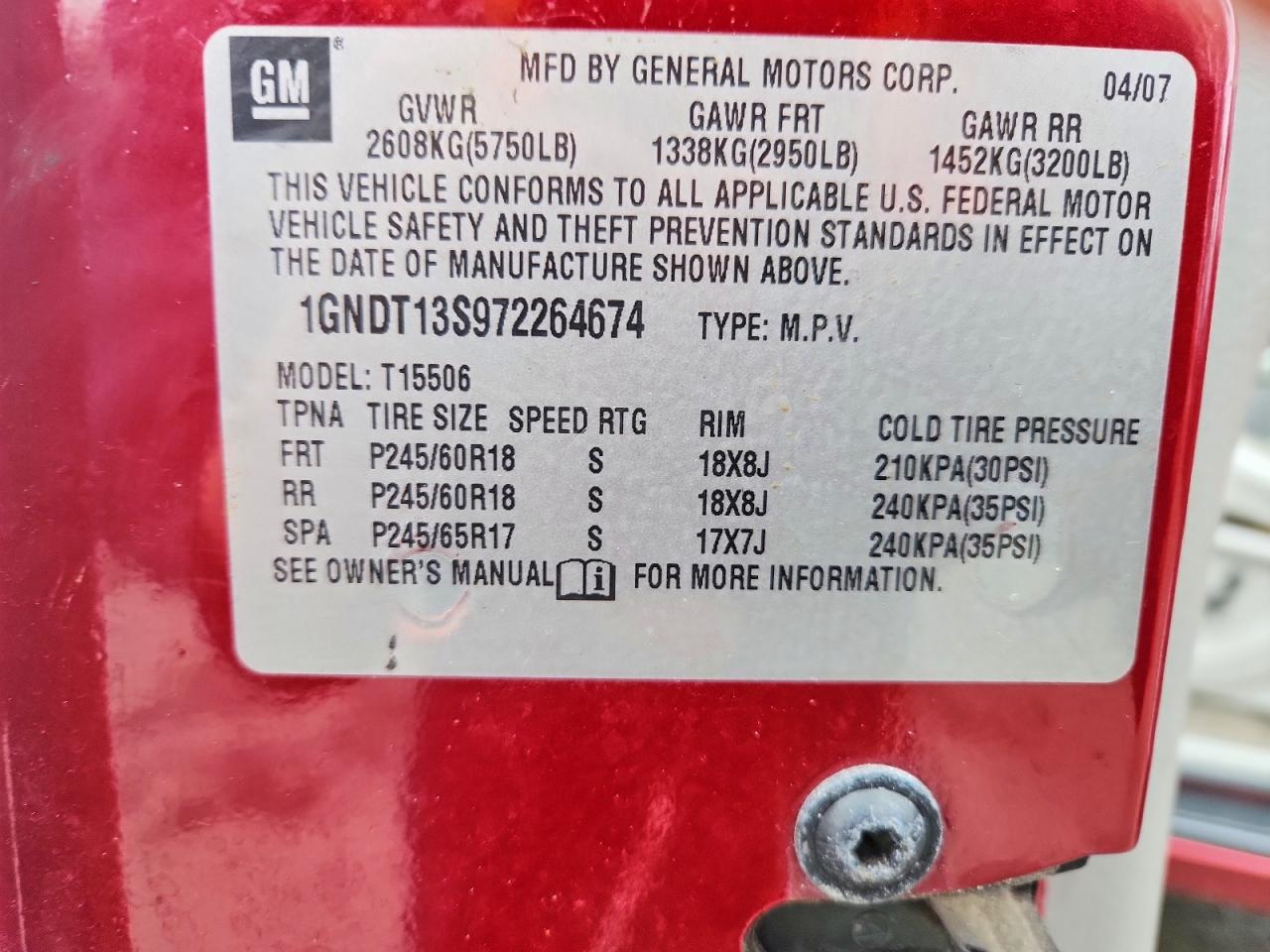 Chevrolet Trailblazer Ls
