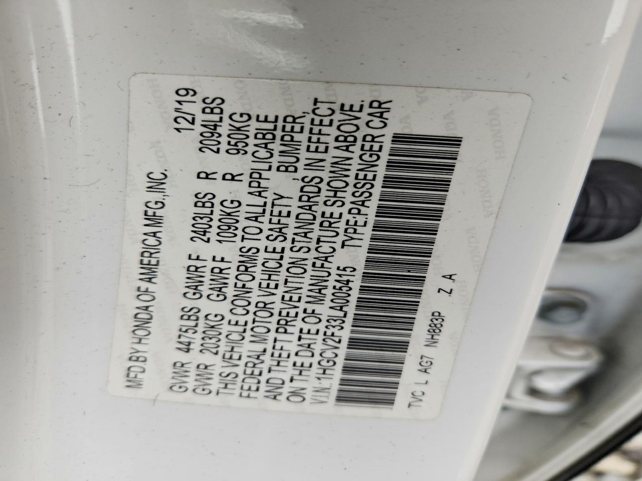 Honda Accord Sport