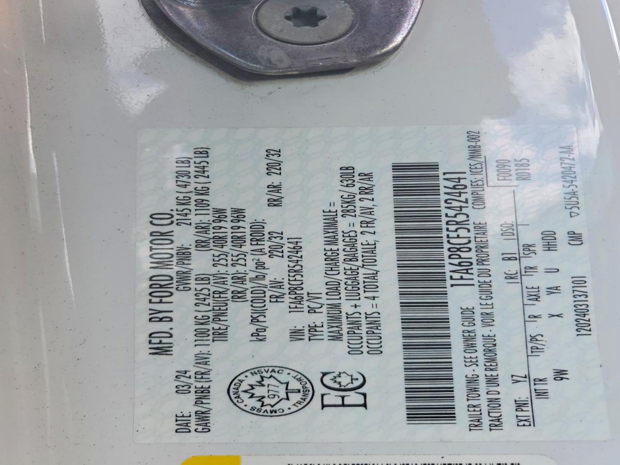 Ford Mustang Gt