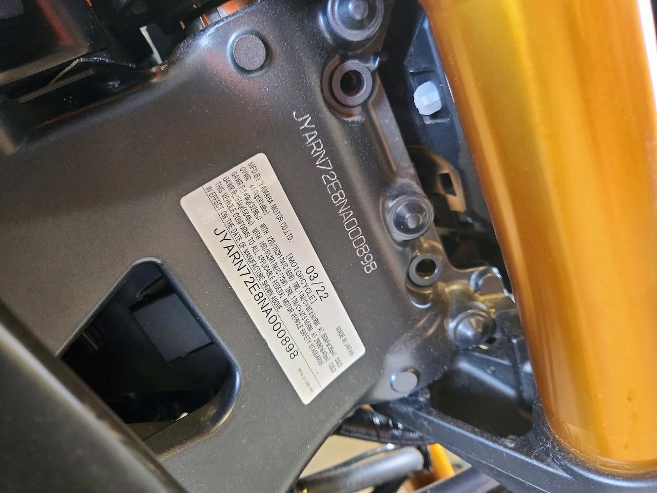 Yamaha Mt09 D