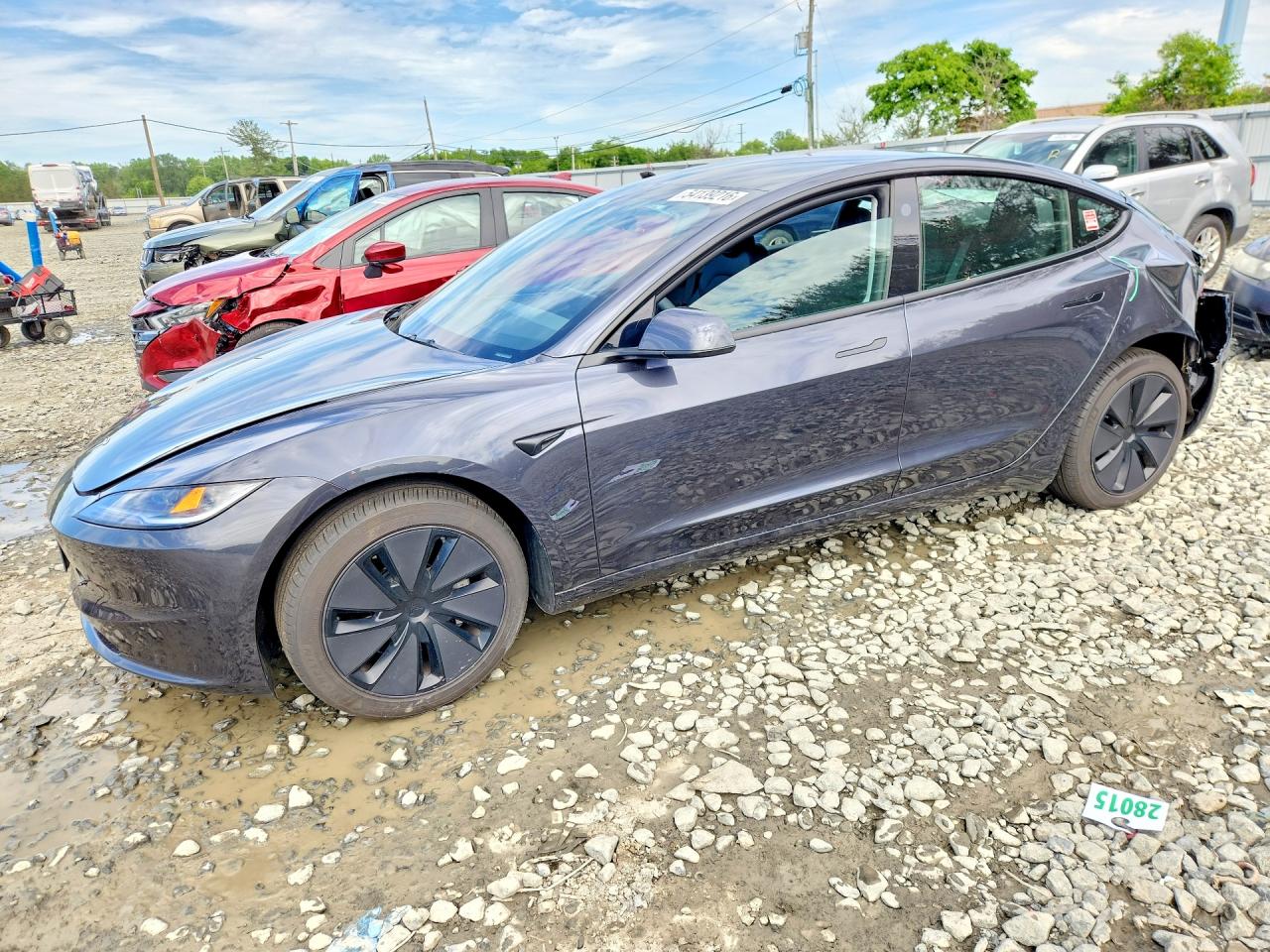 Salvage Tesla Model 3 Image