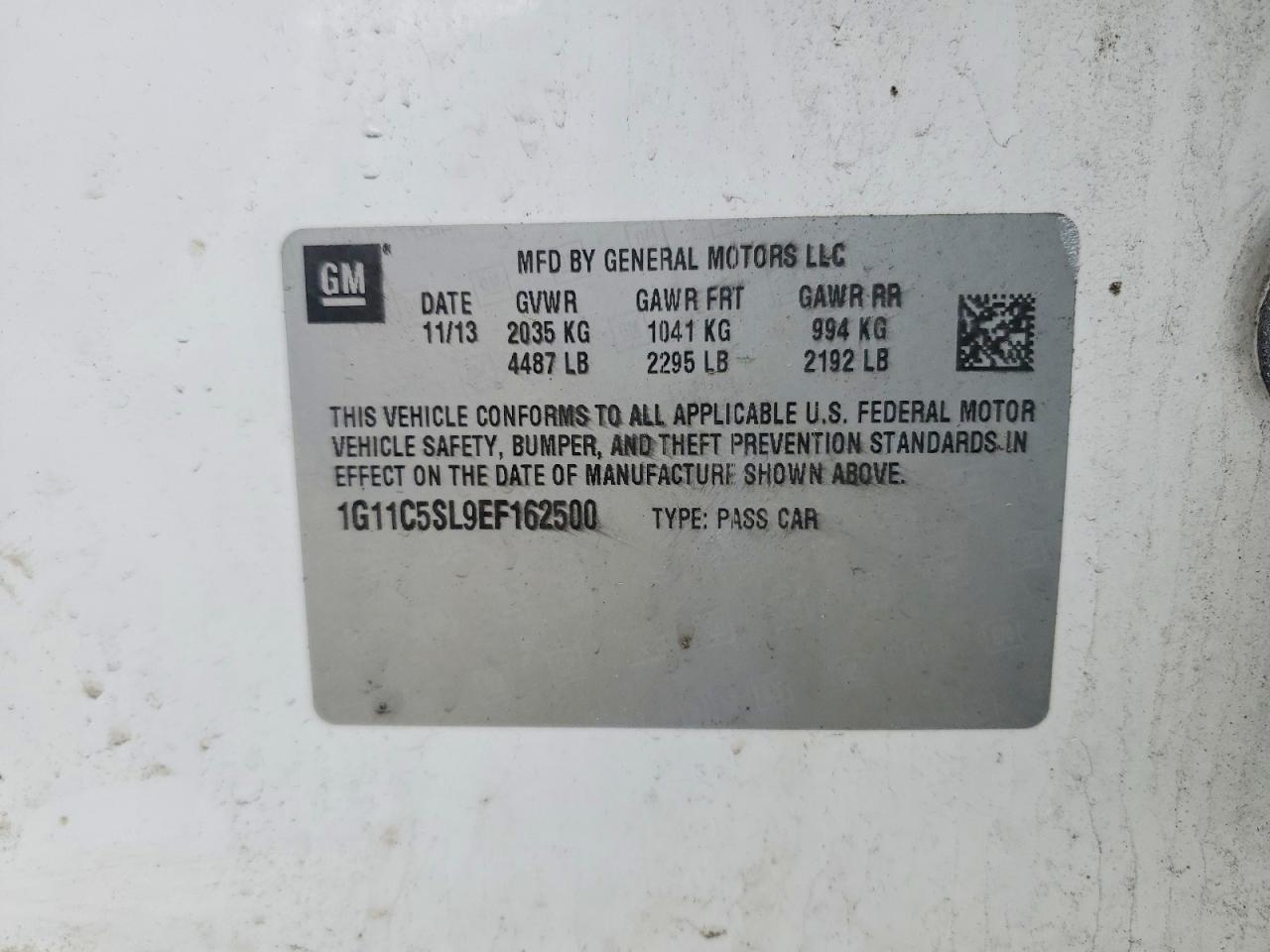 Chevrolet Malibu 1lt