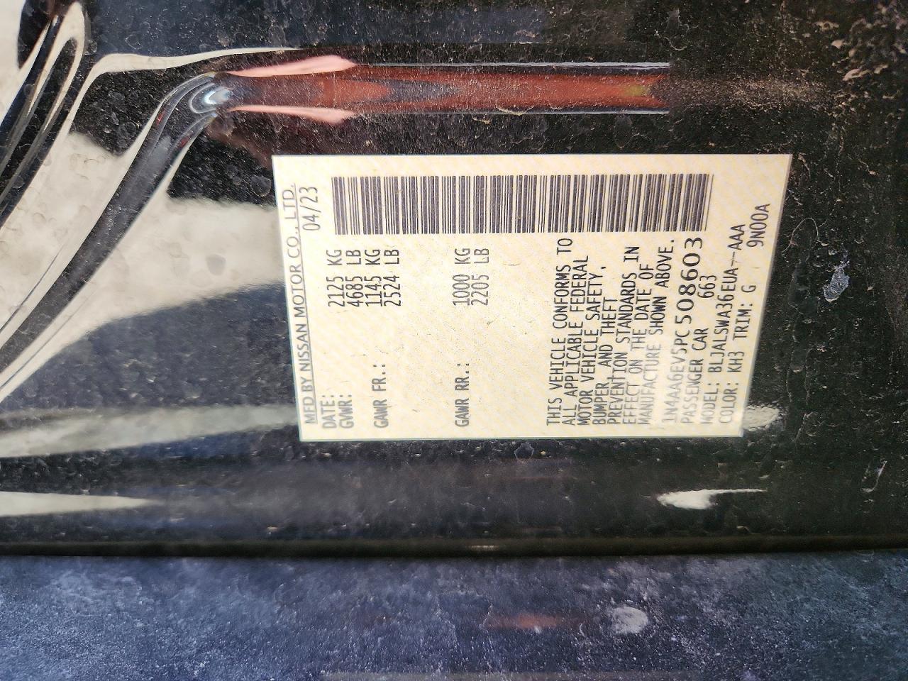 Nissan Maxima Sr