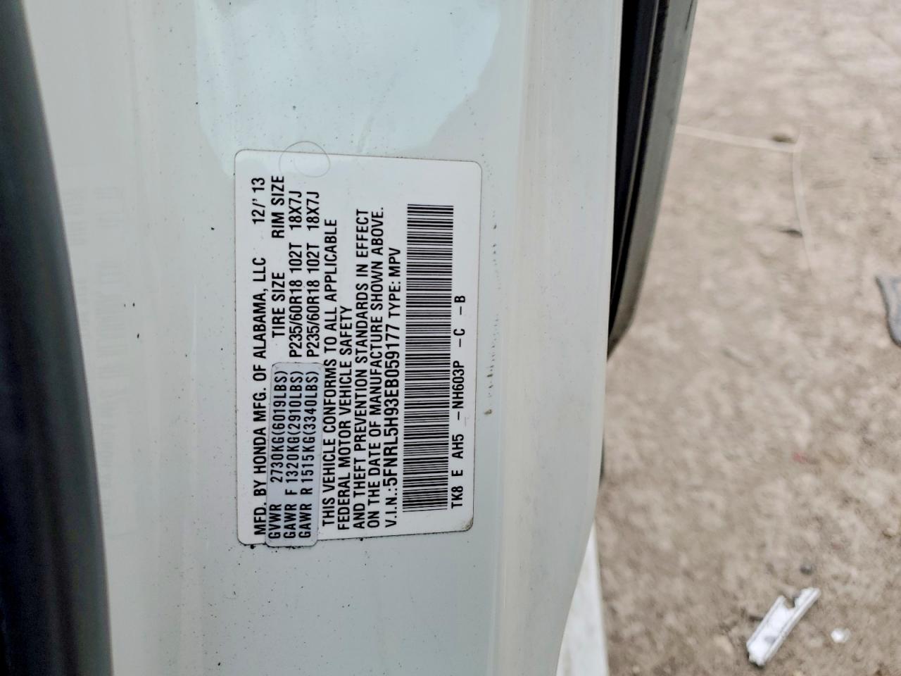 Honda Odyssey Touring