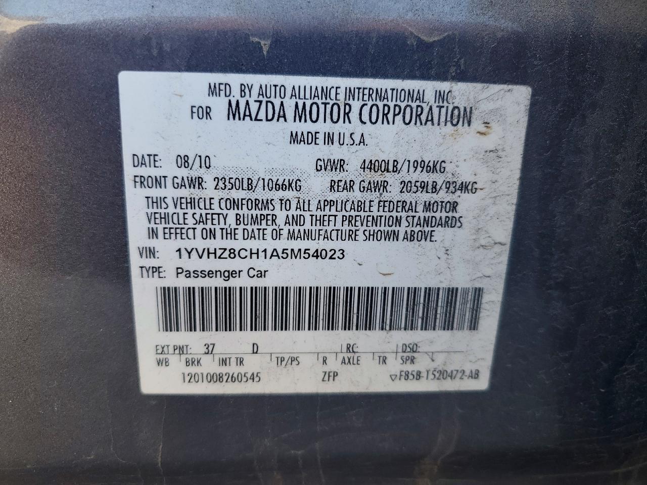 Mazda 6 I