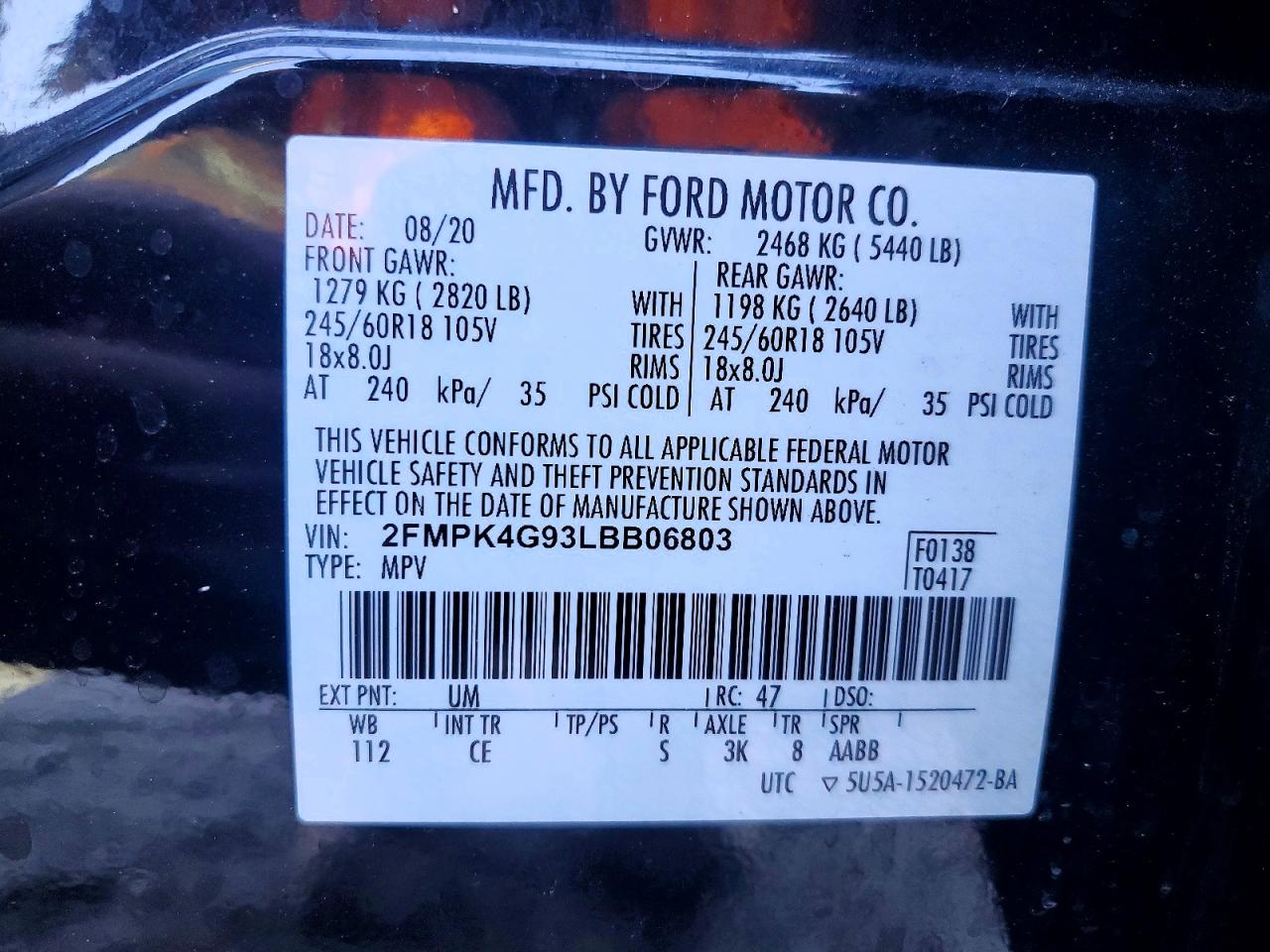 Ford Edge Se