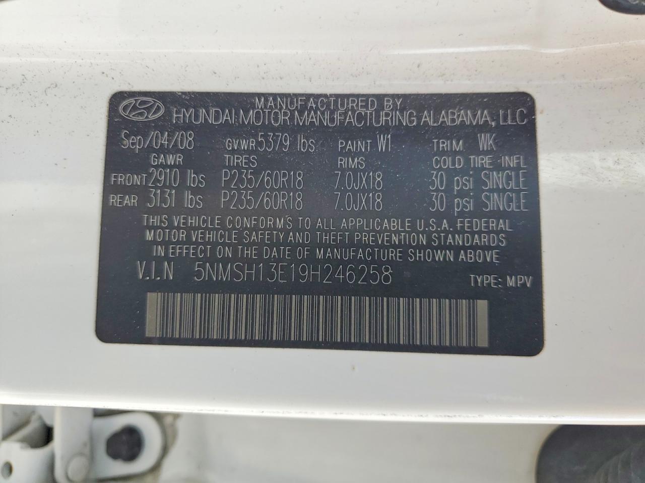 Hyundai SANTA FE Limited