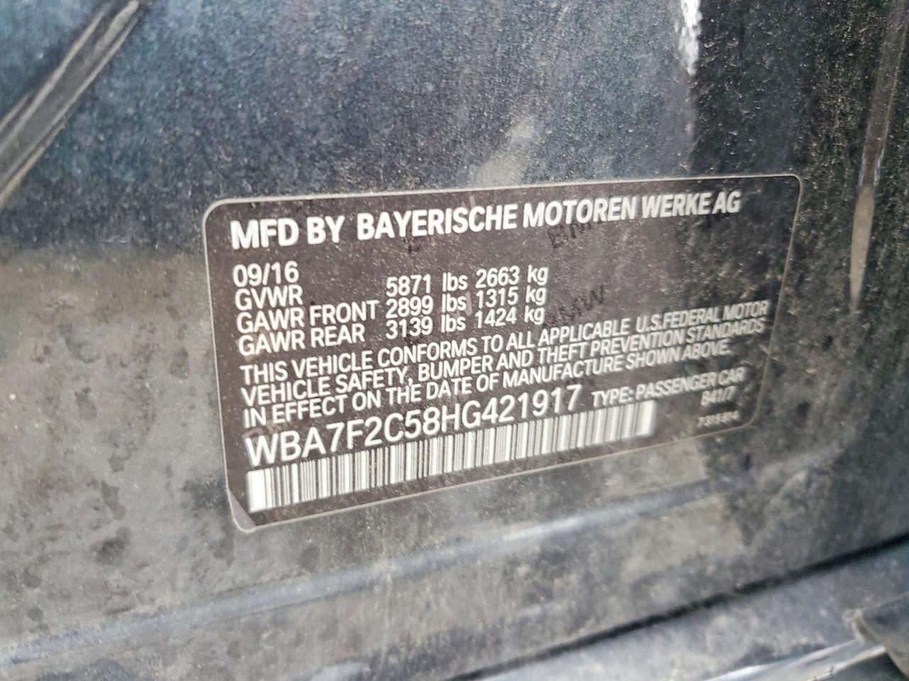 BMW 7 Series Xi