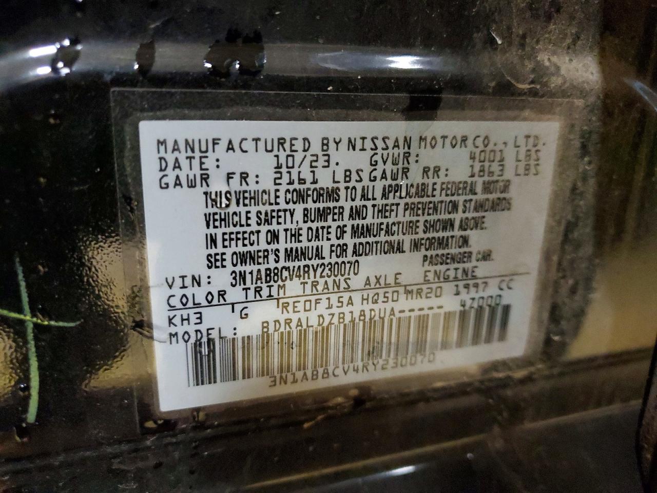 Nissan Sentra Sv