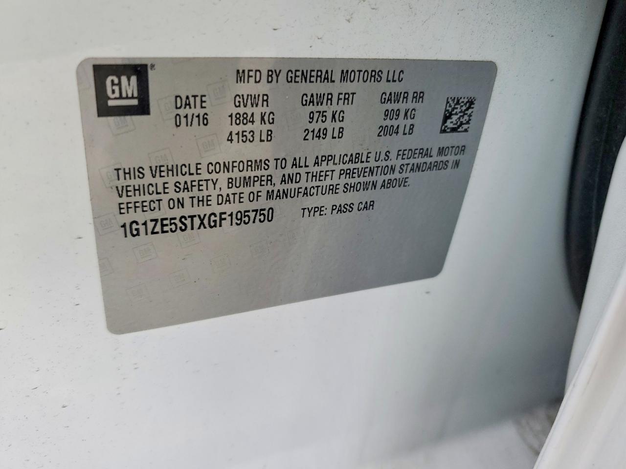 Chevrolet Malibu Lt