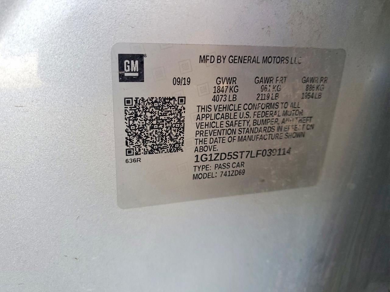 Chevrolet Malibu Lt