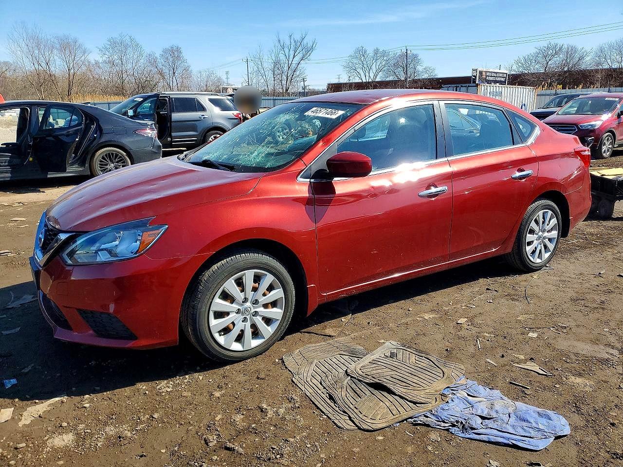 Salvage Nissan Sentra Image