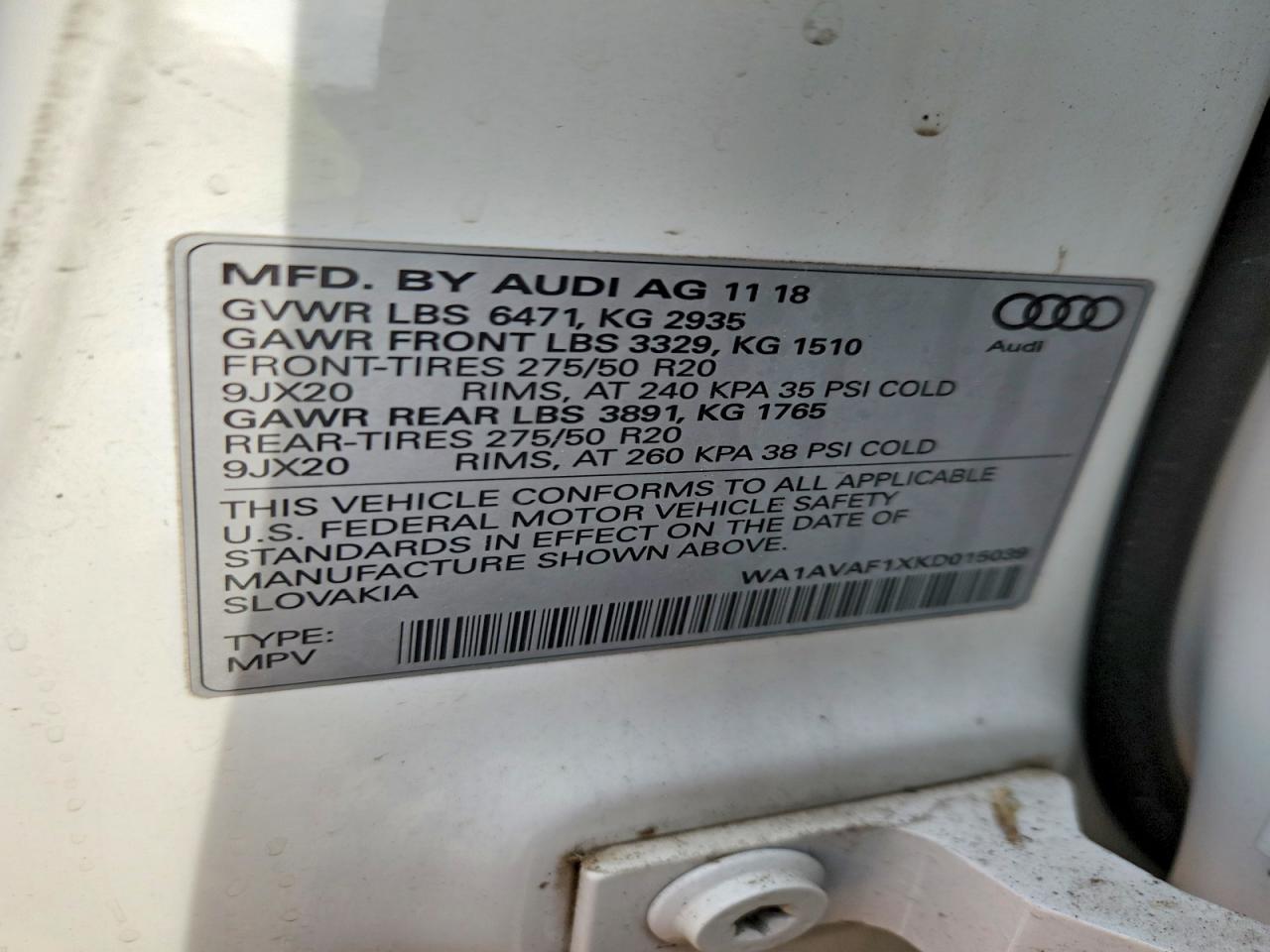 Audi Q8 Premium