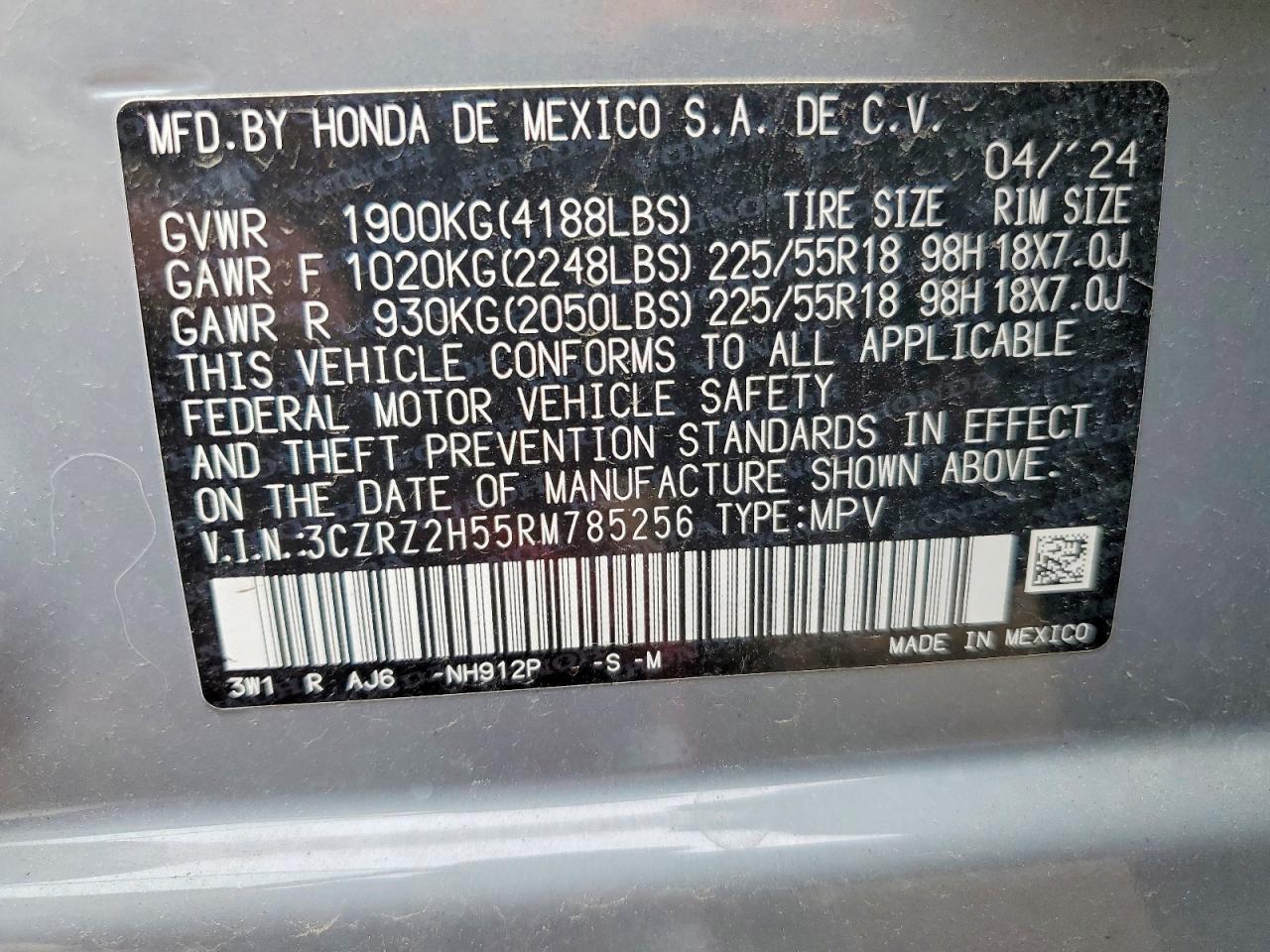 Honda HR-V Sport