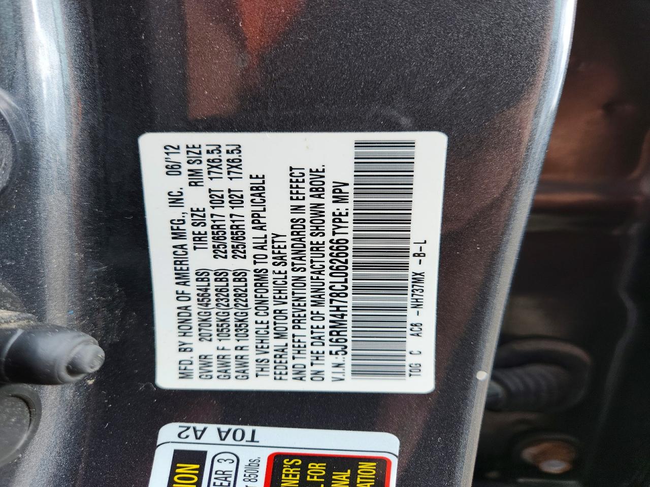 Honda Crv Exl