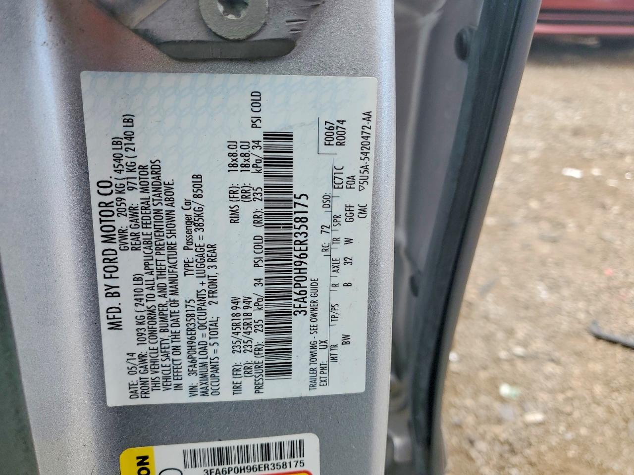 Ford Fusion Se