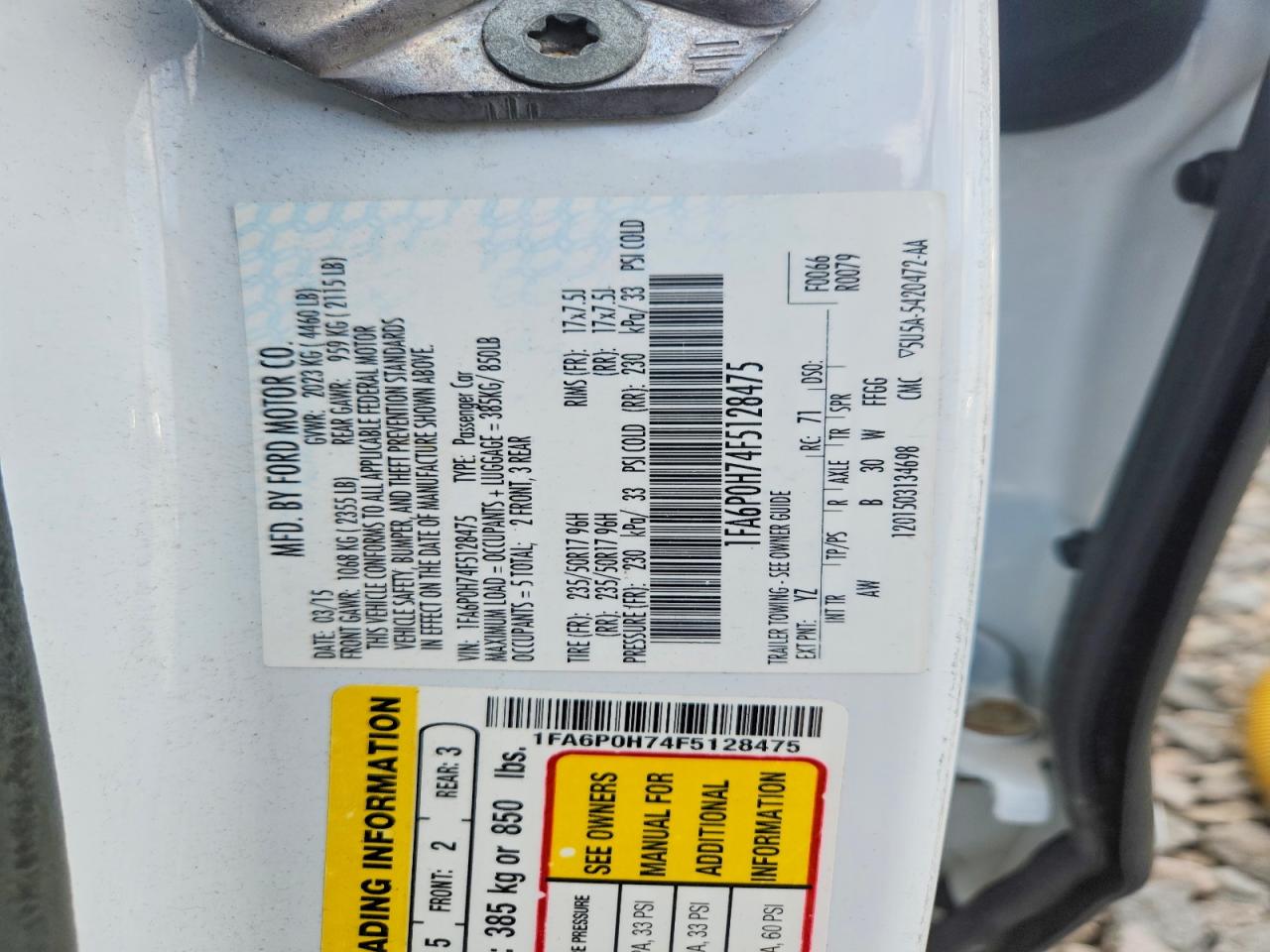 Ford Fusion Se