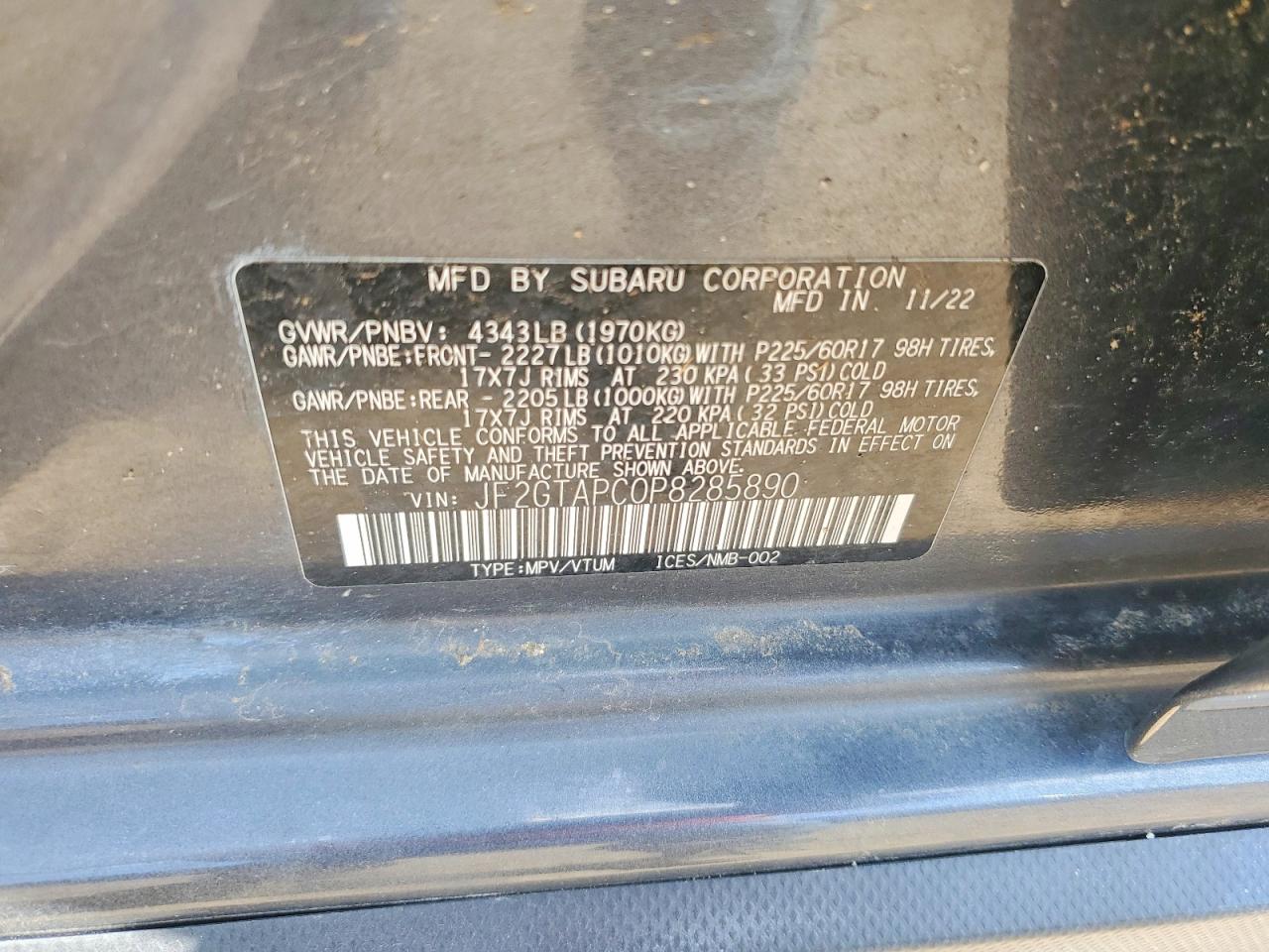 Subaru Crosstrek Premium