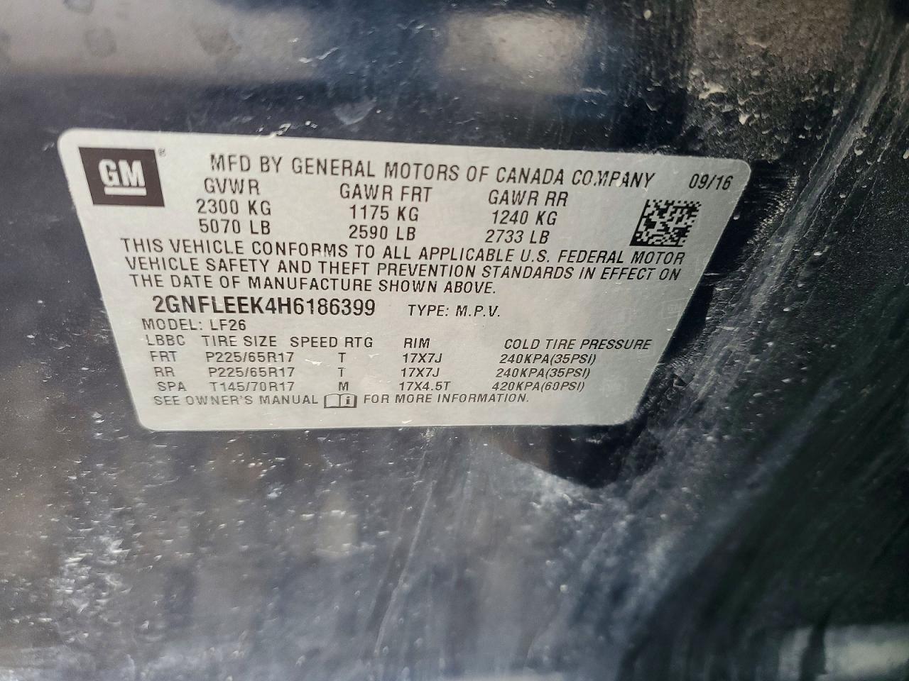Chevrolet Equinox Ls