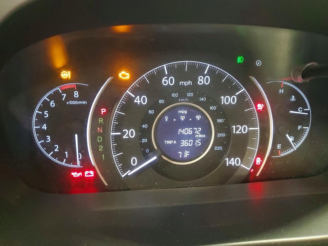 Honda Crv Exl