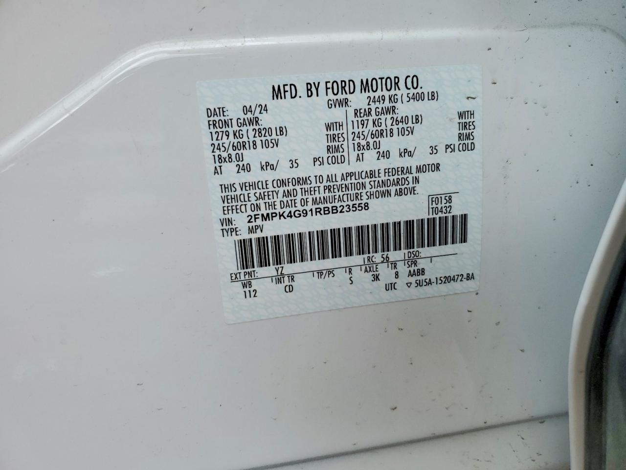 Ford Edge Se