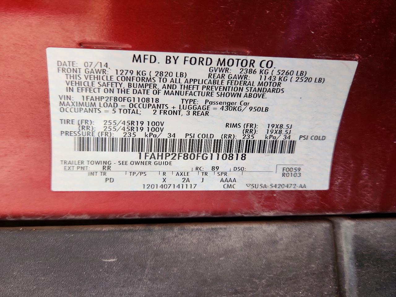 Ford Taurus Limited
