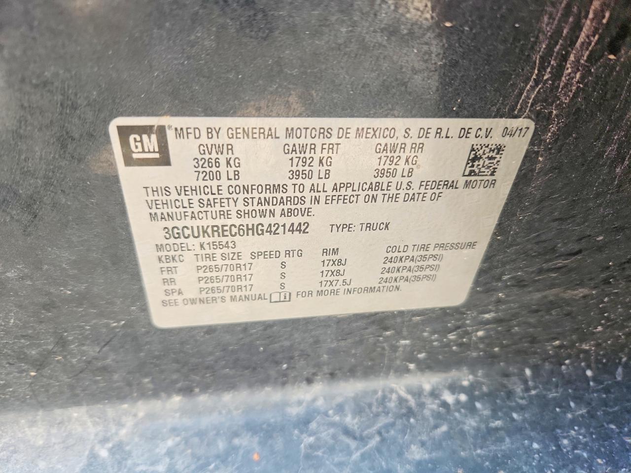 Chevrolet Silverado K1500 Lt