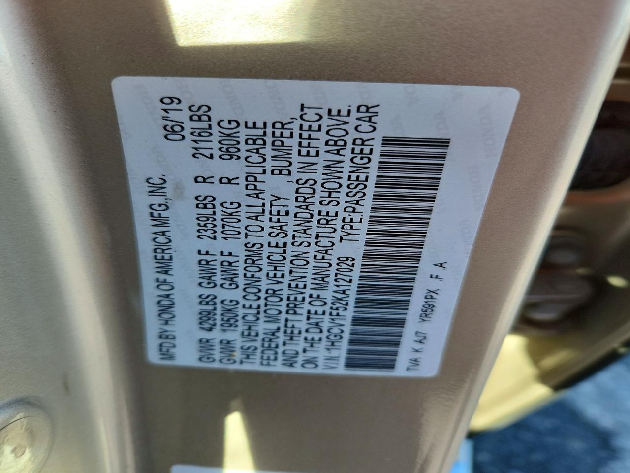 Honda Accord Exl