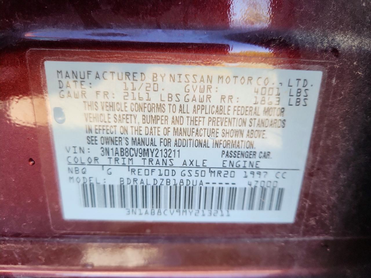 Nissan Sentra Sv