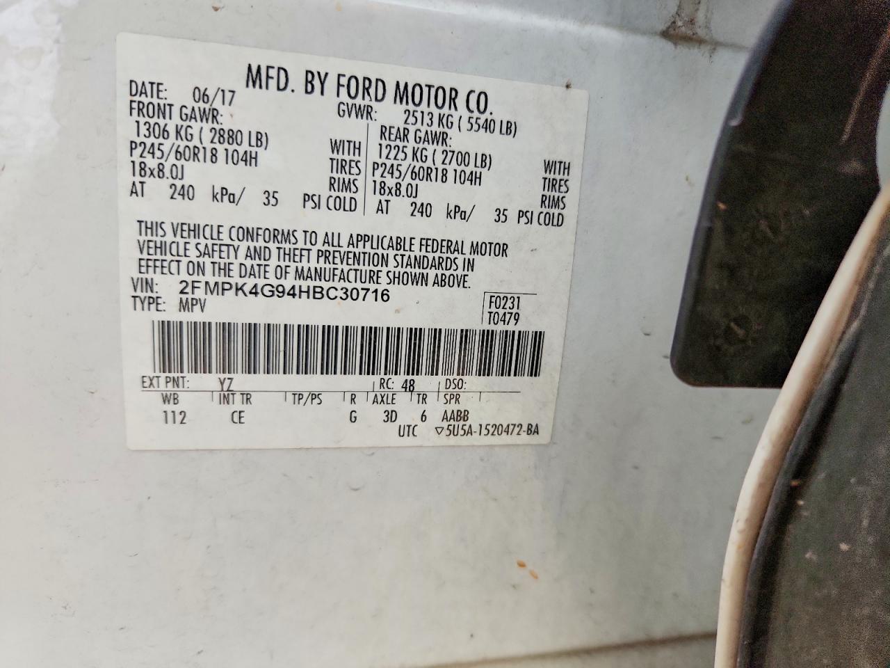 Ford Edge Se
