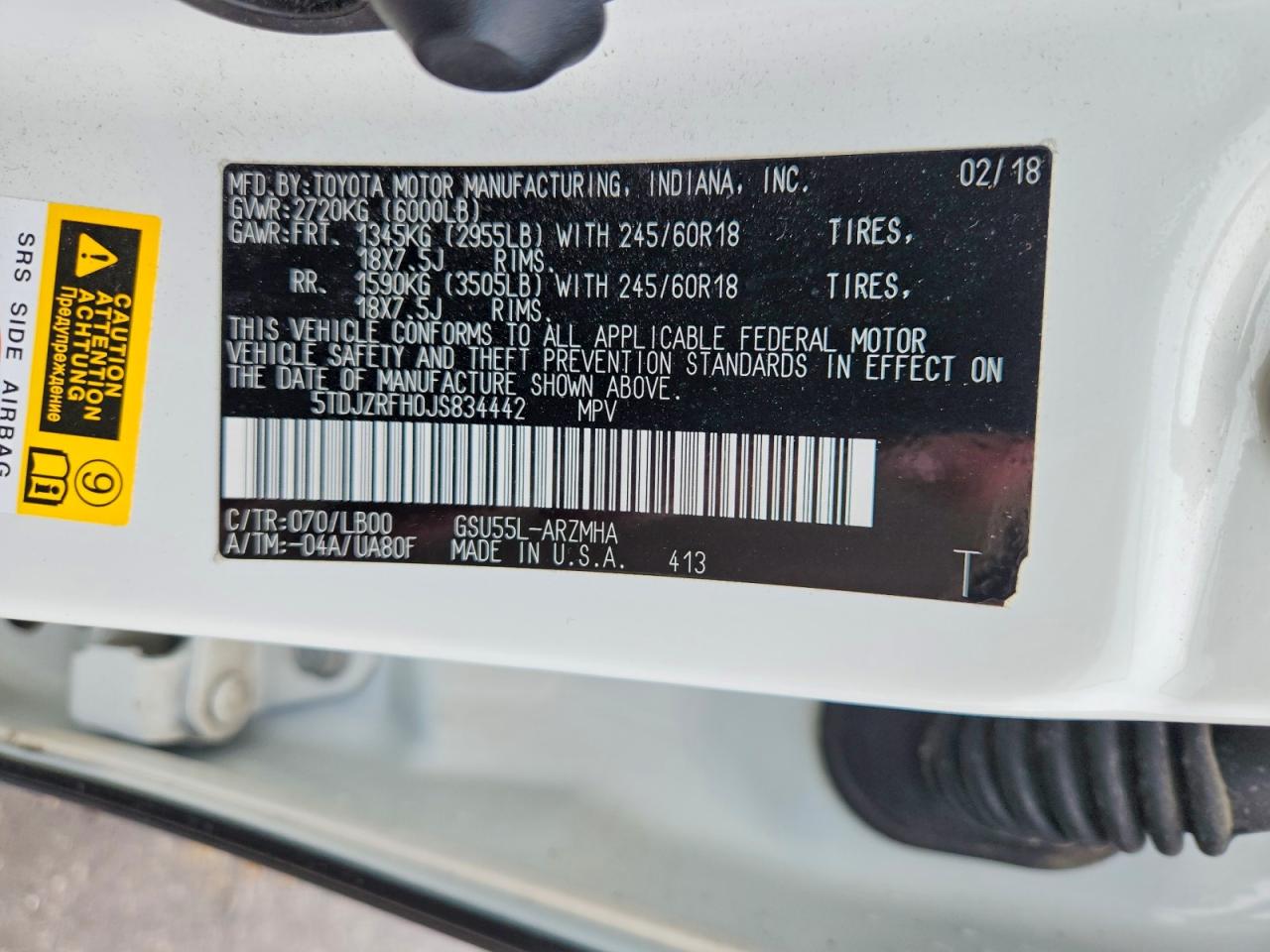 Toyota Highlander Xle