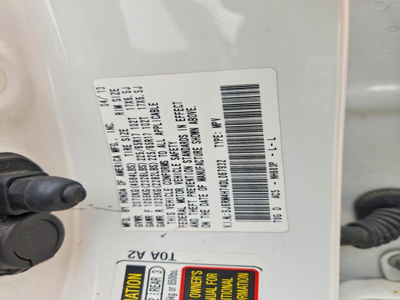 Honda Crv Exl