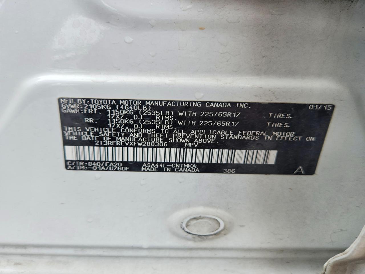 Toyota RAV4 Xle