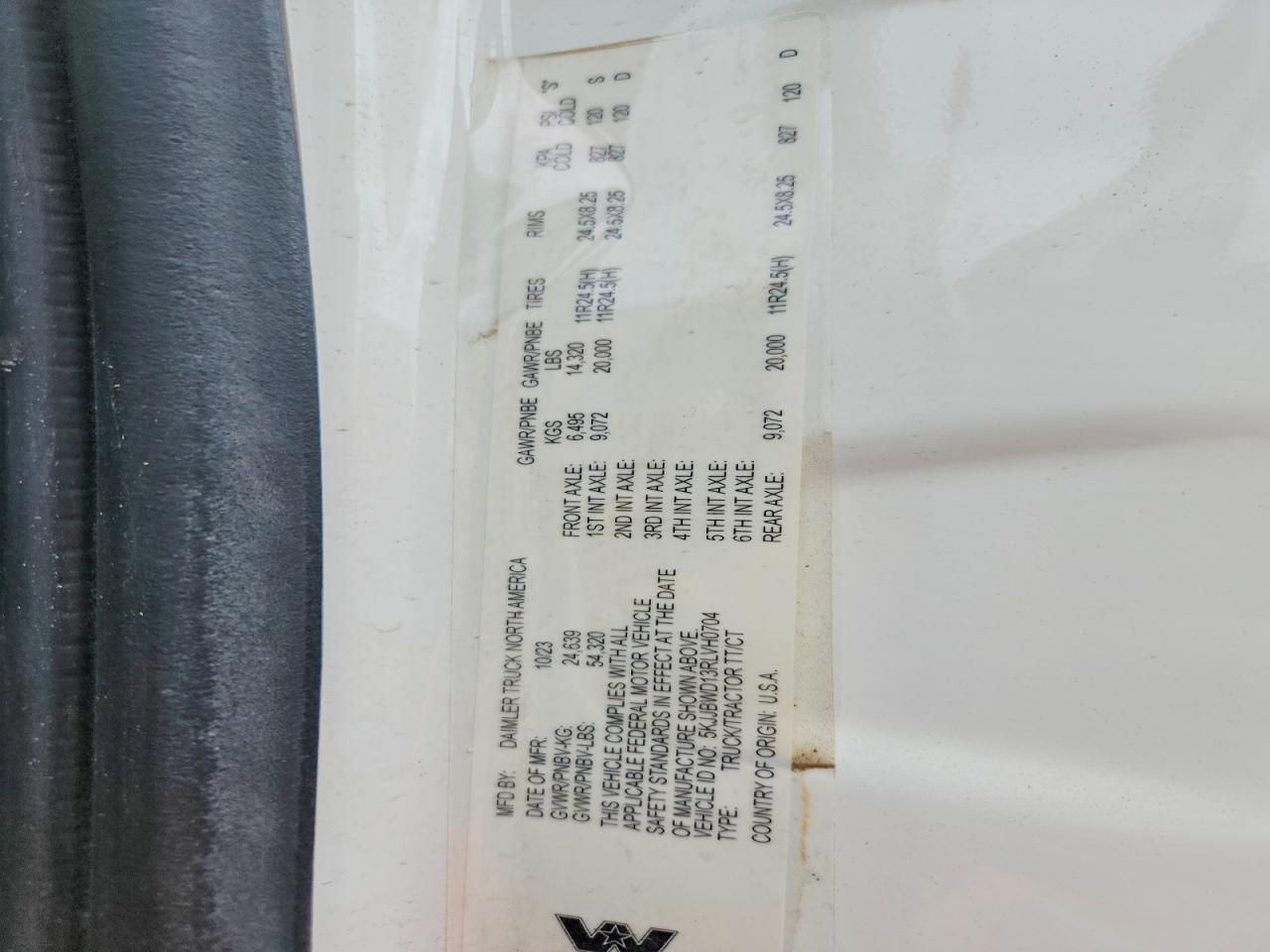 Western Star Auto Car 49x Chassis