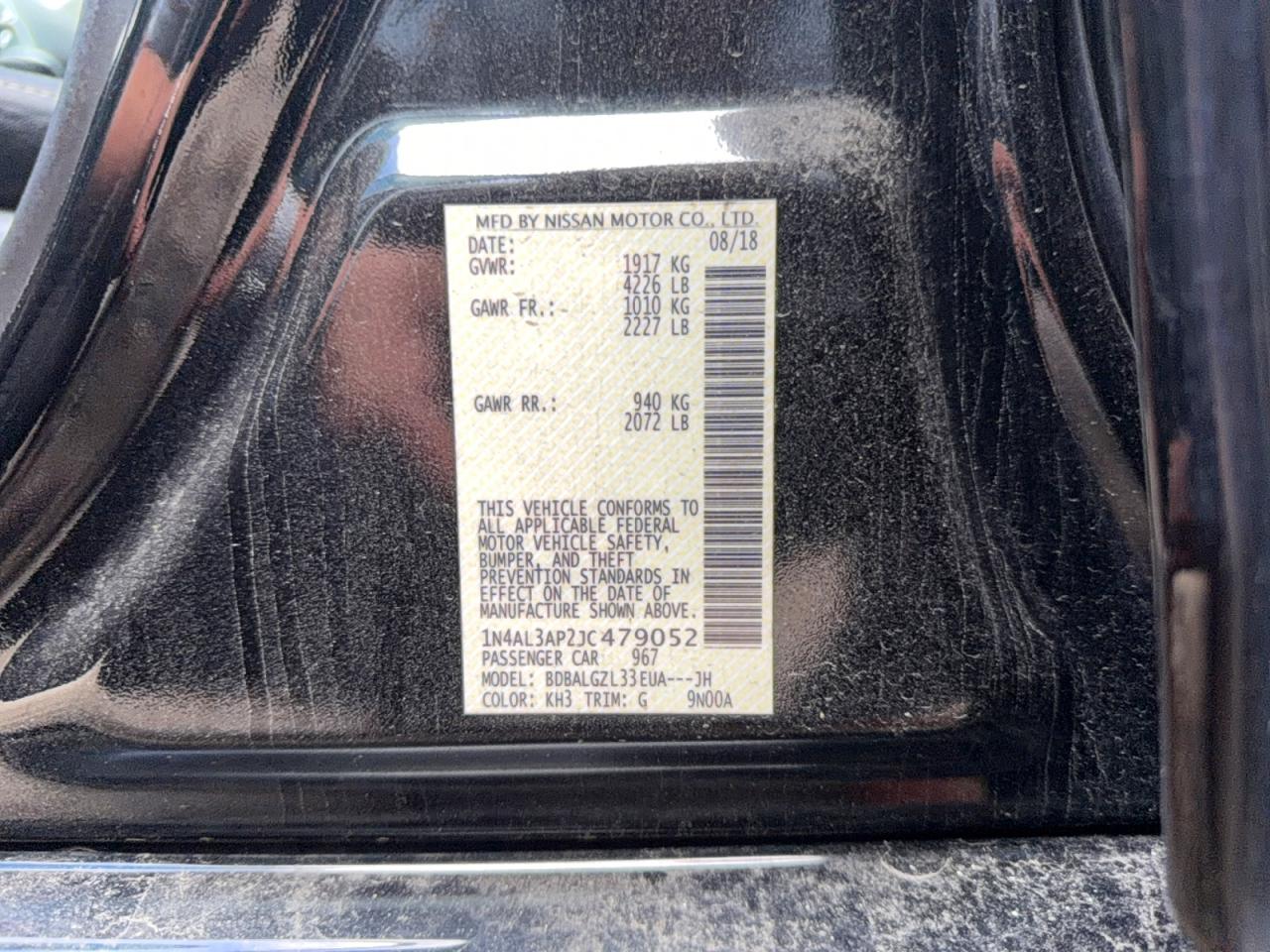Nissan Altima 2.5 S