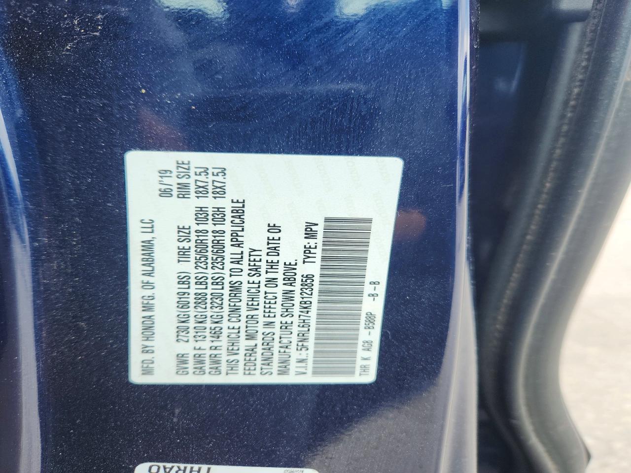 Honda Odyssey Exl
