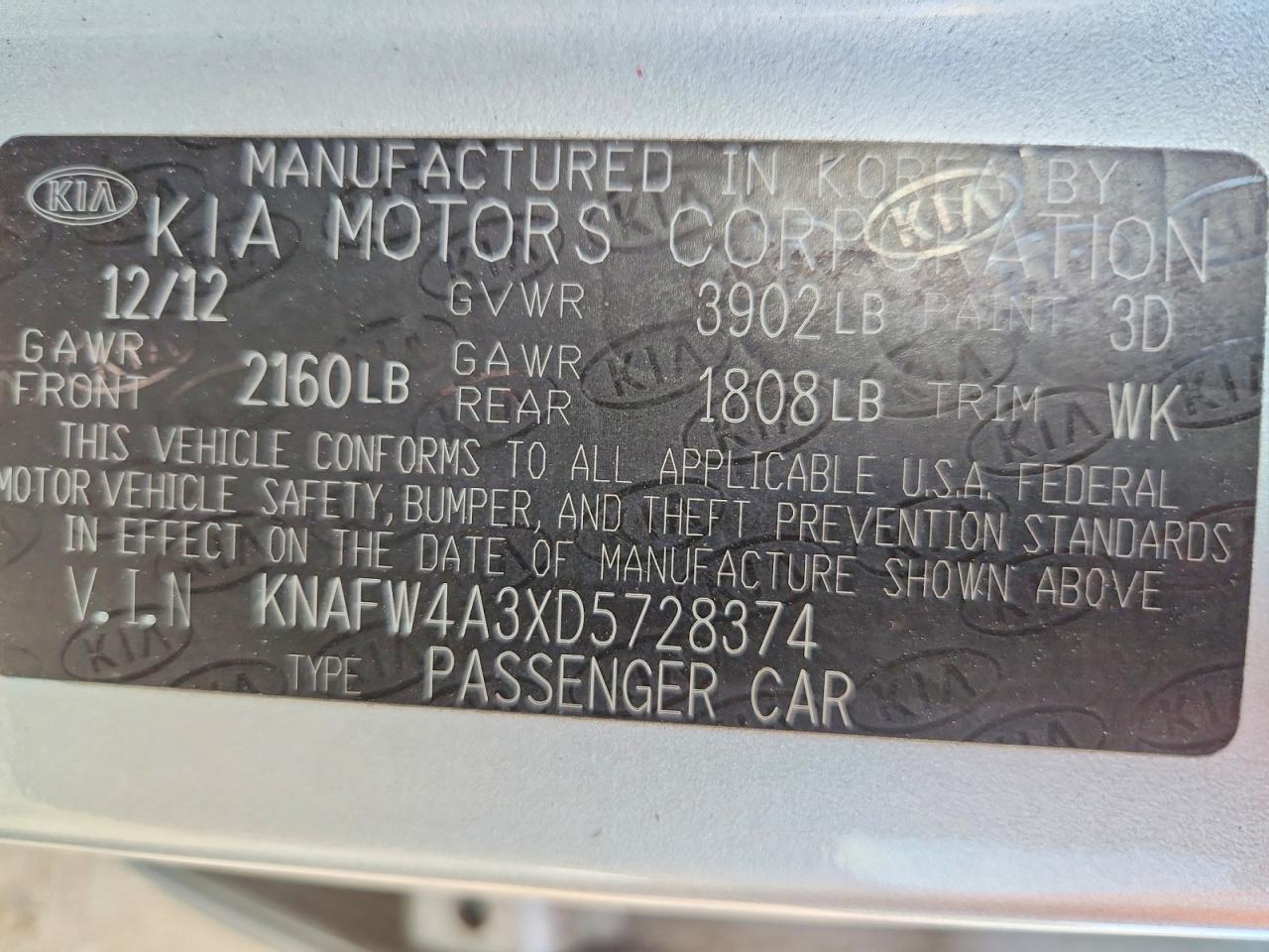 Kia Forte Sx