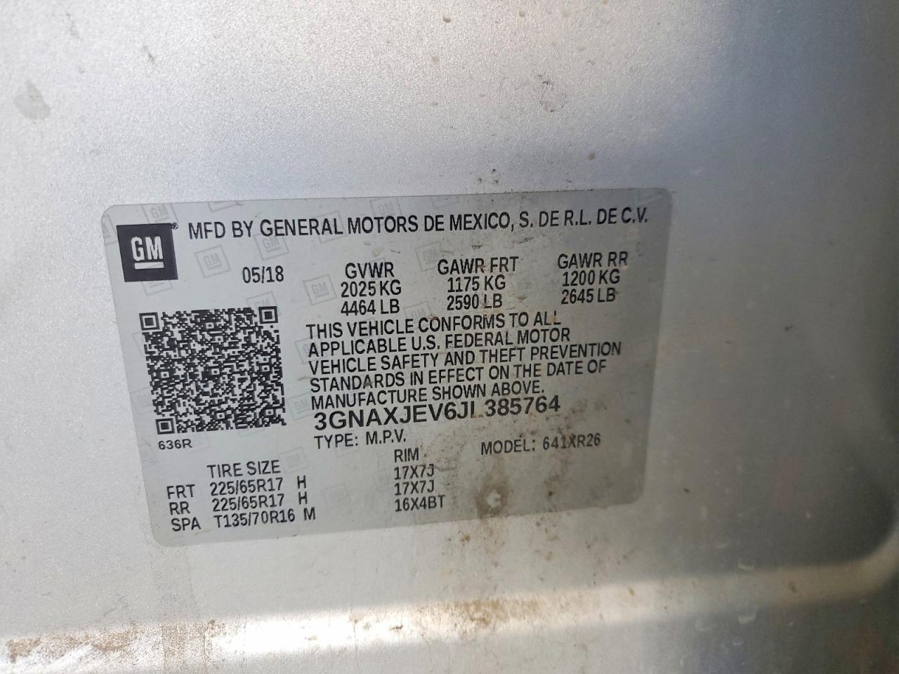 Chevrolet Equinox Lt