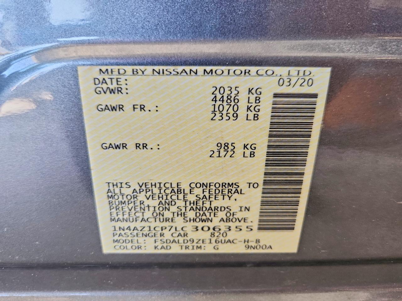 Nissan LEAF Sv