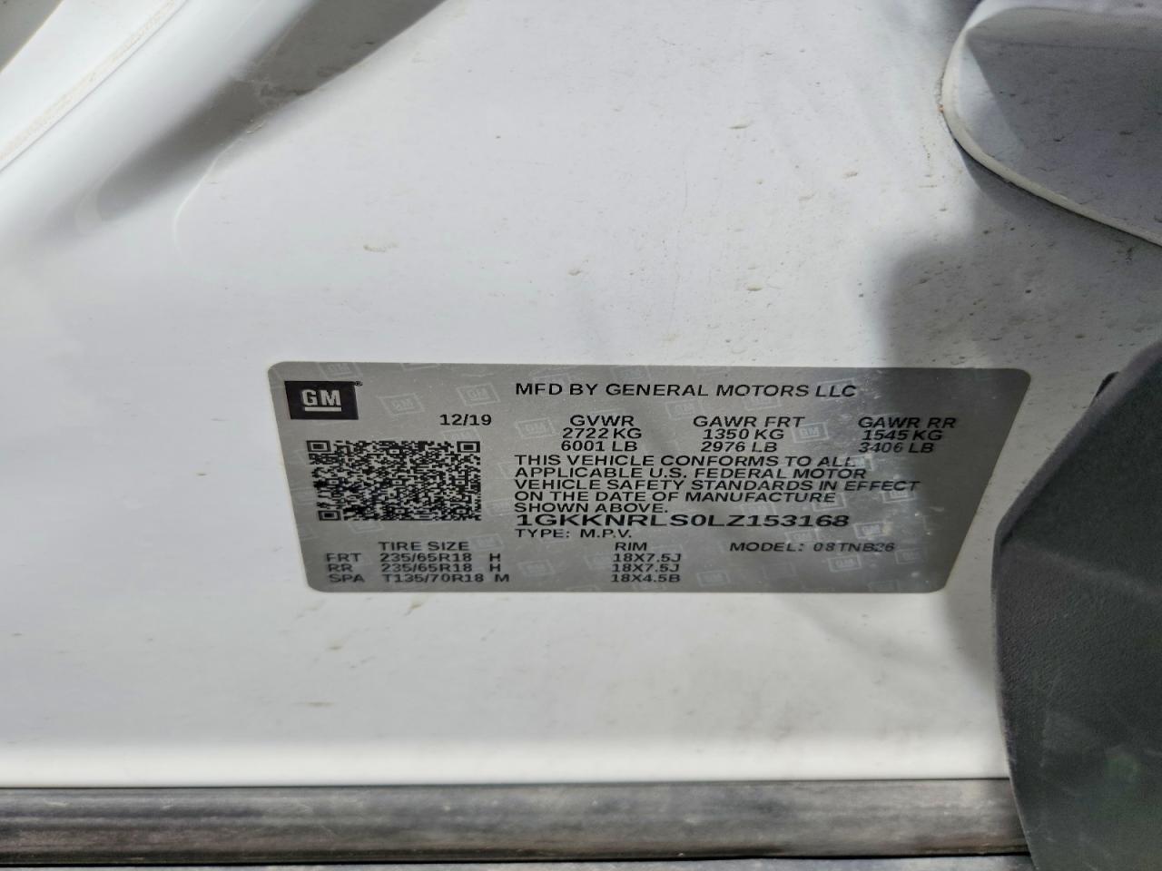 GMC Acadia Sle