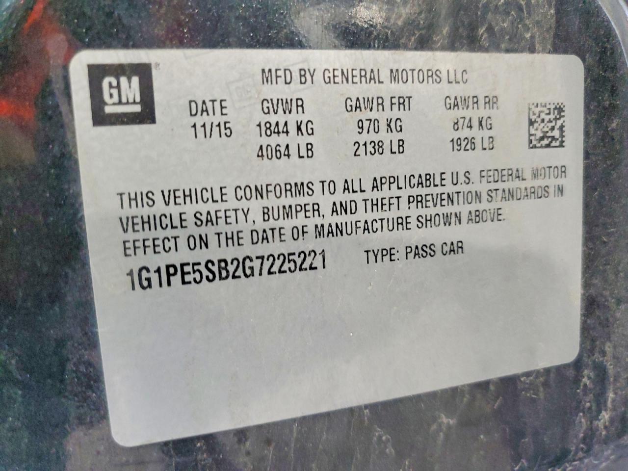 Chevrolet Cruze Lt