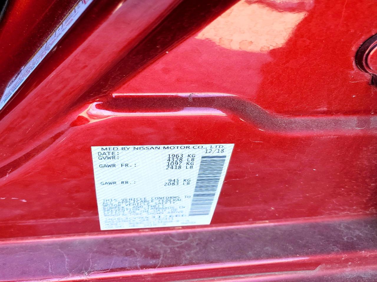 Nissan Altima 2.5 Sr