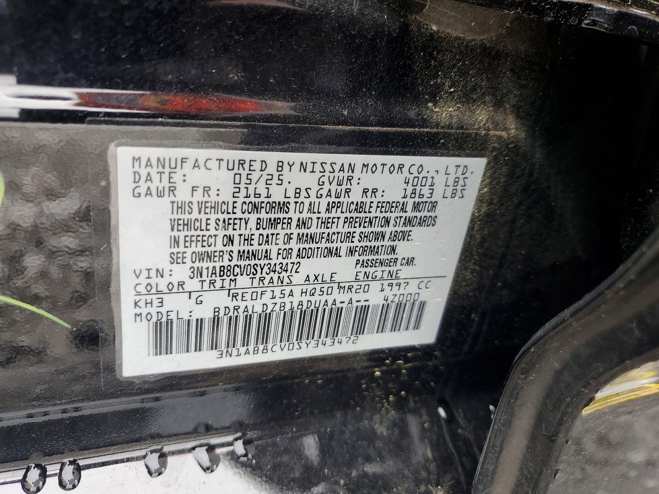 Nissan Sentra Sv