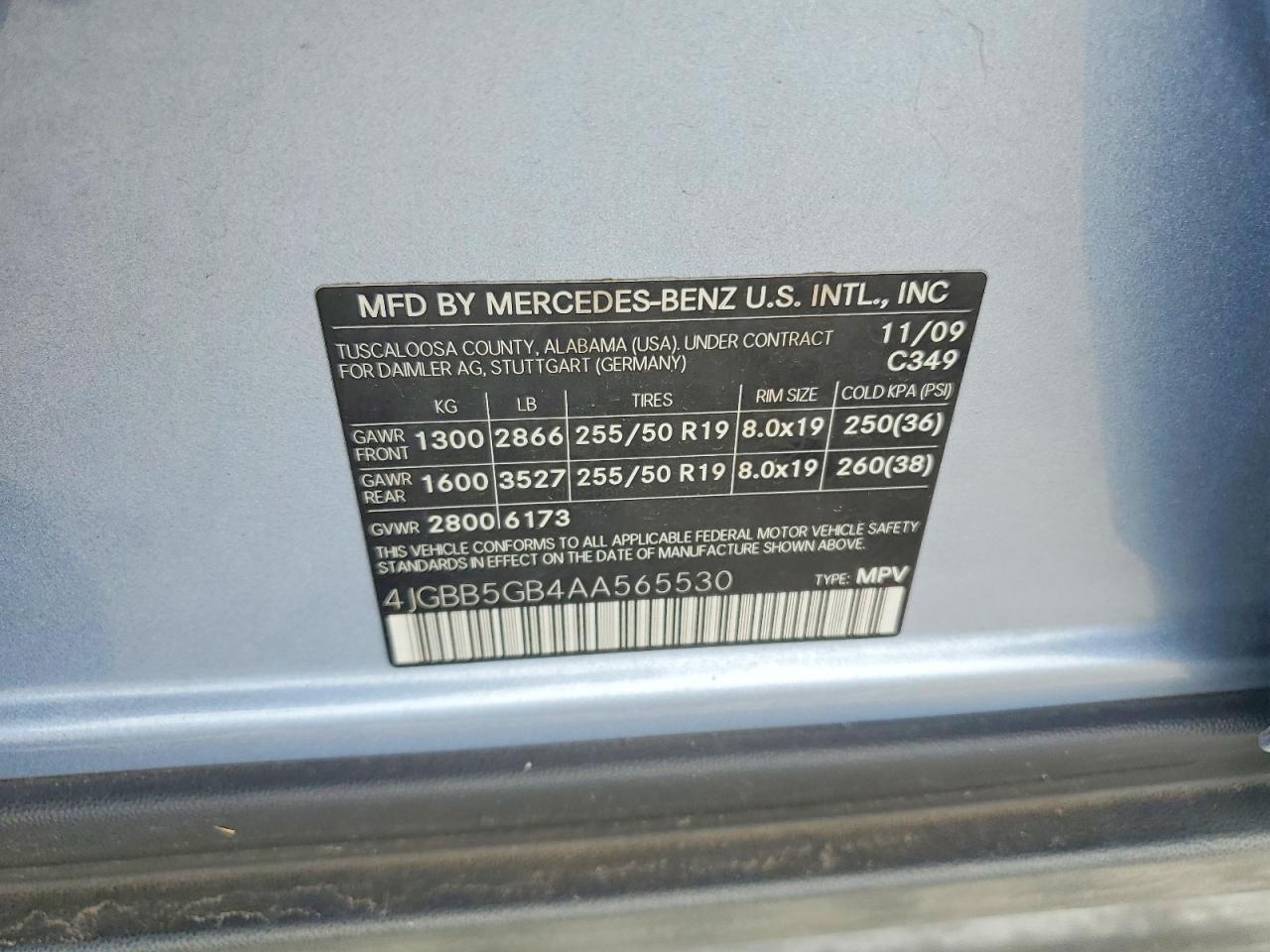 Mercedes-Benz M-Class 350