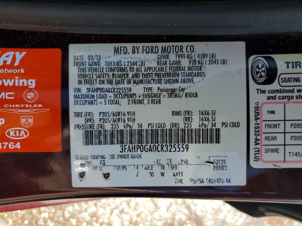 Ford Fusion S