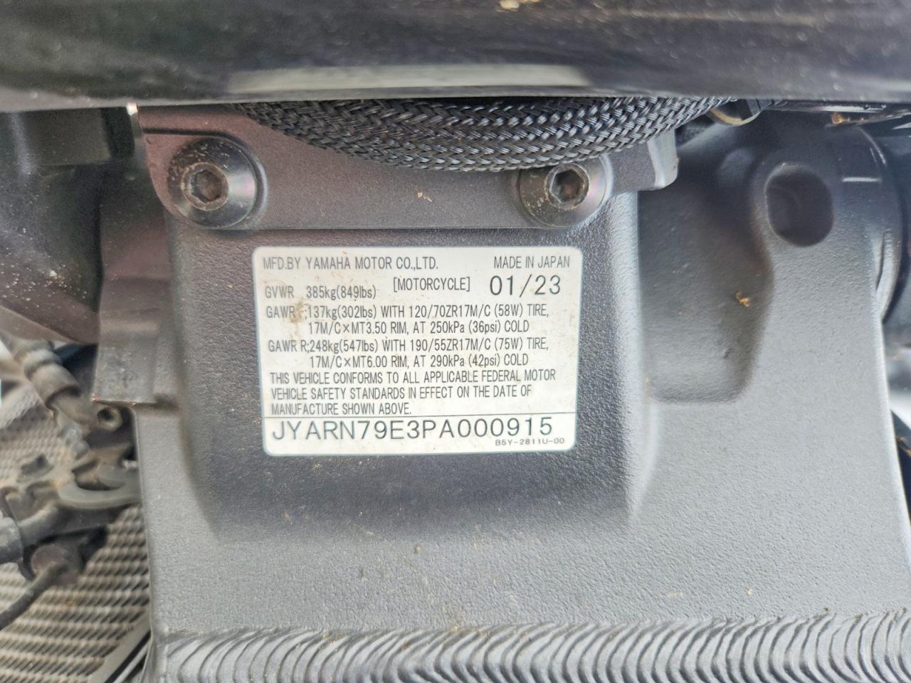Yamaha Mtn1000